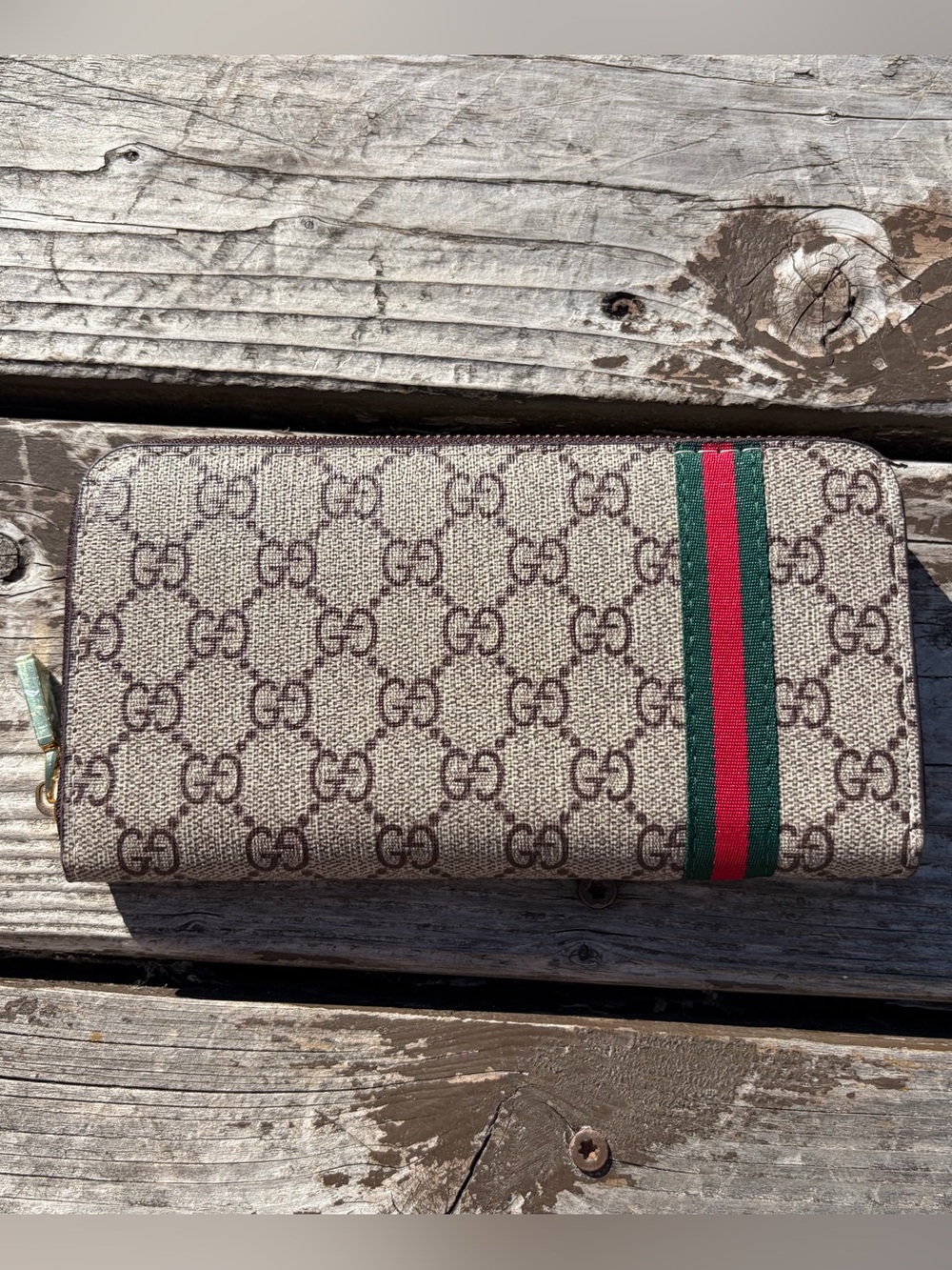 Monogram Wallet - Picture 2 of 8